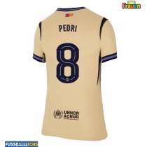 Barcelona Pedri Gonzalez #8 Auswärtstrikot Frauen 2025-26 Kurzarm